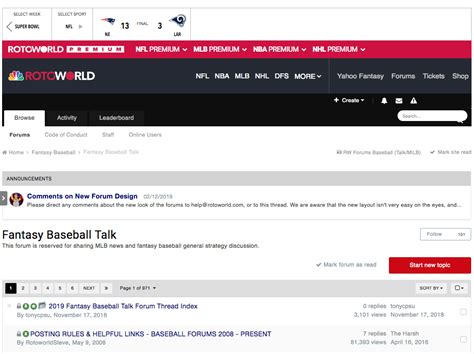 rotoworld forum